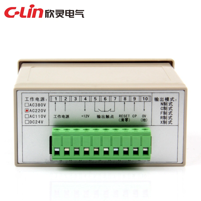 Hhm1-a Universal Meter Counter Relay 6 Digit LED Display 1-999999 Counting Range