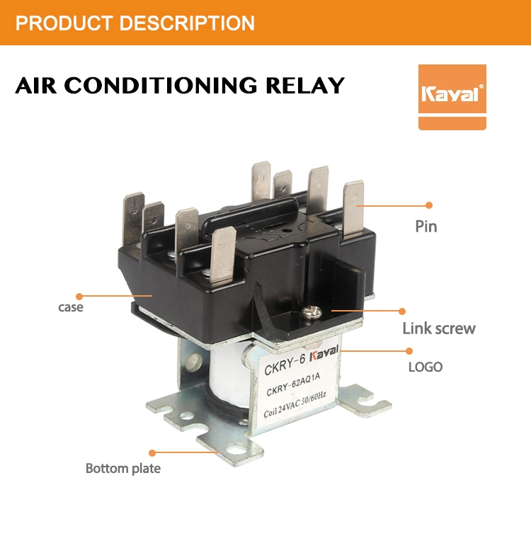 The Newest Product Air Conditioner Electromagnetic Relay 220V