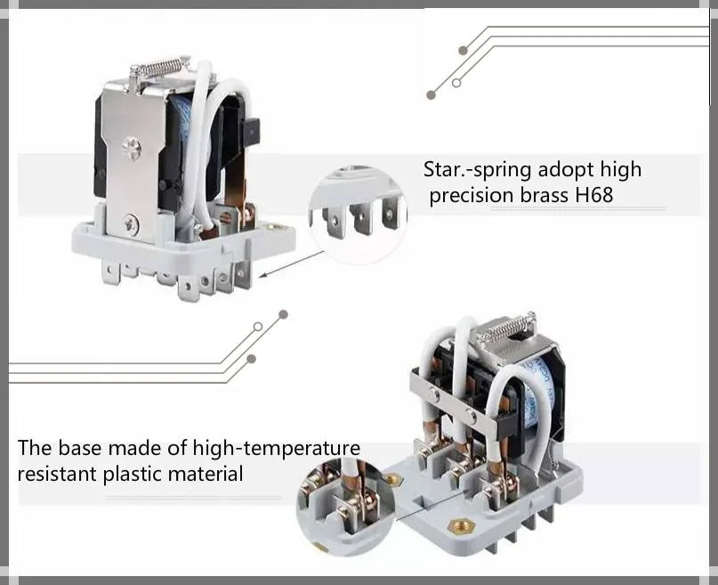 Electromagnetic Power Relay Nnc71b (JQX-38F) Big Base