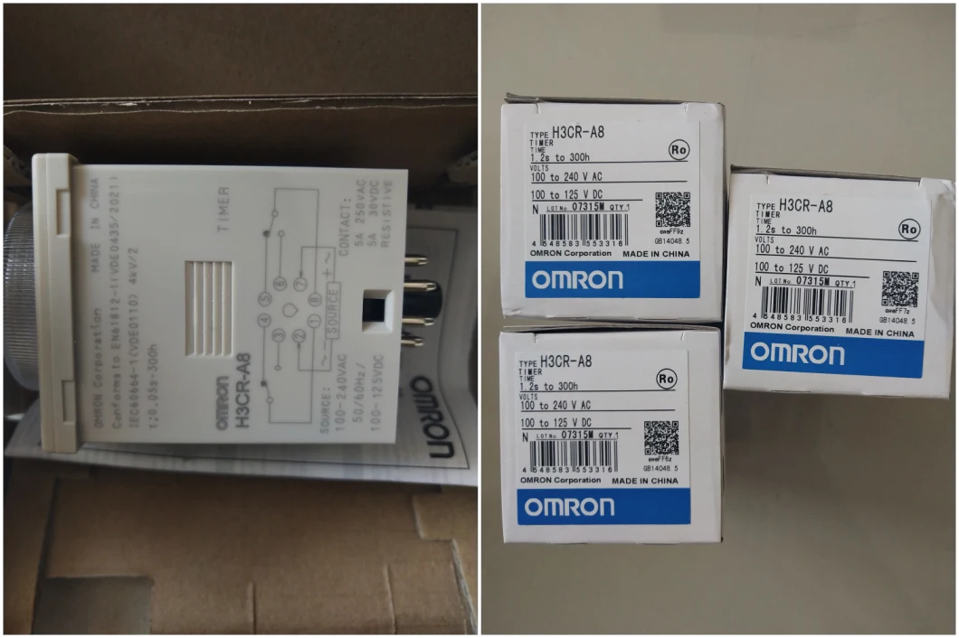 Omron Time Relay H3cr-A8